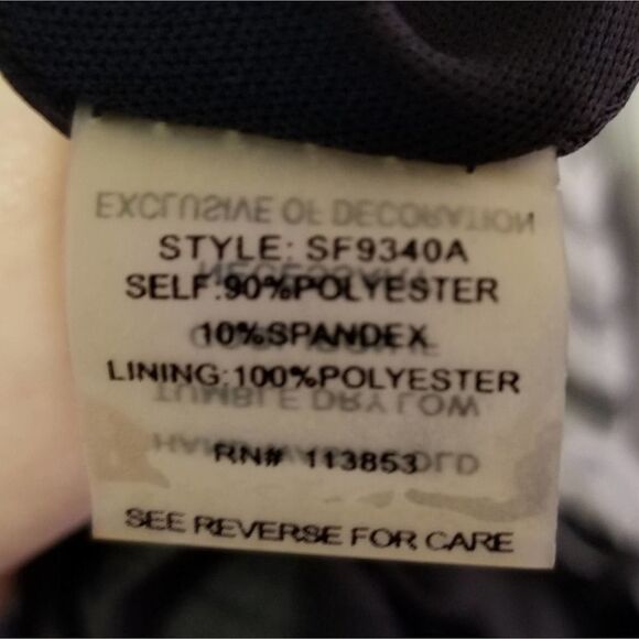 41 Hawthorn Black & White Jace Chevron Print Dress - Picture 4 of 7